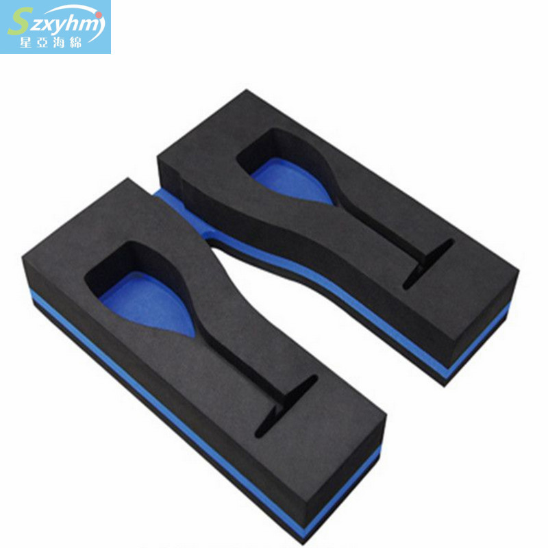 定 做葡萄酒瓶eva泡棉包装内衬 防震红酒瓶酒杯植绒海绵包装内托