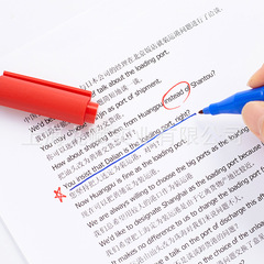 Monami Marker Pens from South Korea, Large Capacity, Ultra-Long Writing Oil-Based Marker 05030