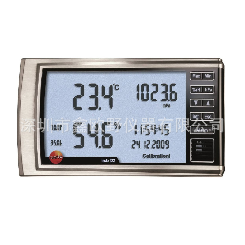 德图原装正品testo 622 - 数字式温湿度大气压力表