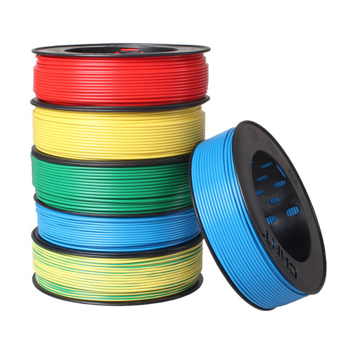 Chint wire and cable single core BV 2.5 hard wire copper wire home decoration household wiring copper core wire indoor pipe manufacturer