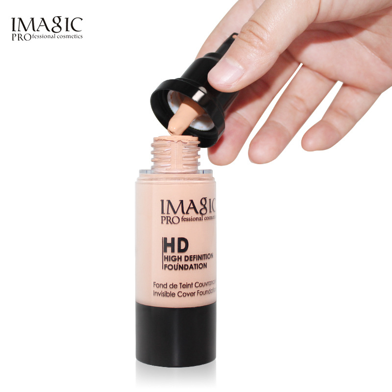 IMAGIC Lightweight Concealer Foundation Liquid Concealer Brightens Skin Color Waterproof Oil Control Foundation BB Foreign Trade Makeup 4