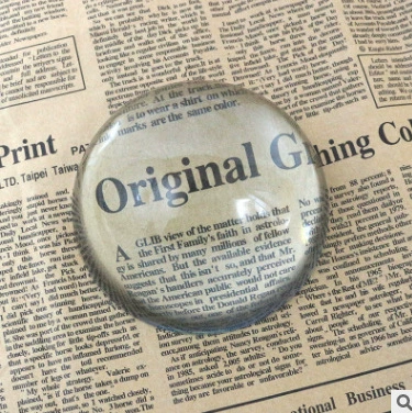 100 мм Вэньчжэнь зеркало 66100 стекло полукруг пресс-папье чтение чертеж помощь карта увеличительное стекло линза