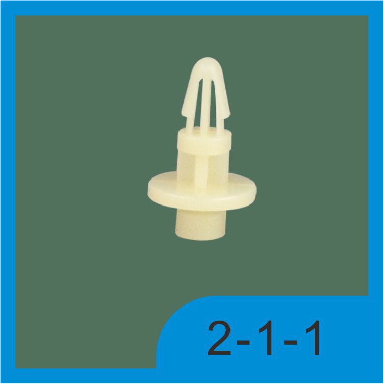 PC板间隔柱 尼龙飞机头隔离柱插销式PC板间隔柱塑料平底垫高柱