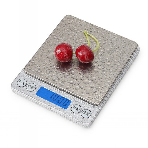 Portable jewelry scale, kitchen household scale, stainless steel electronic baking scale, small food scale