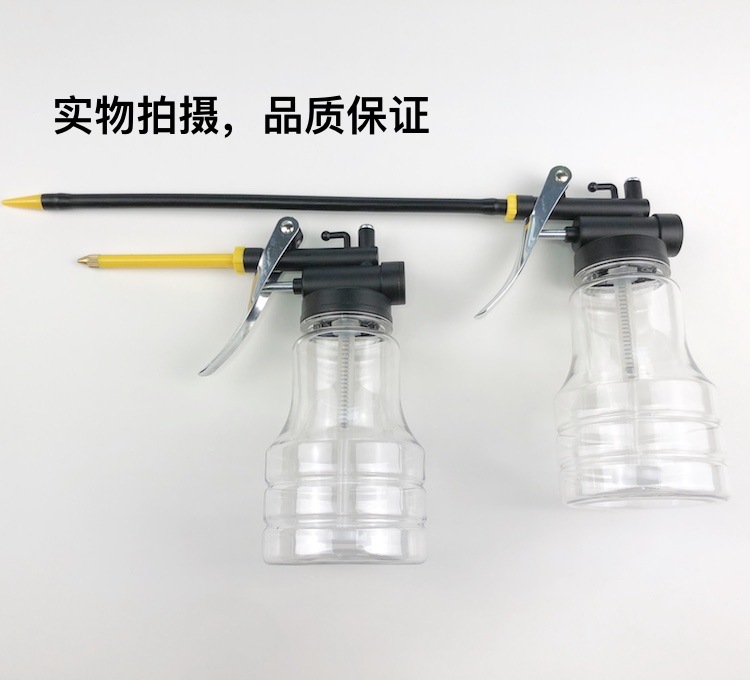 慈溪骏驰厂家直销  软硬管铜头高压透明机油壶250ml 现货批发