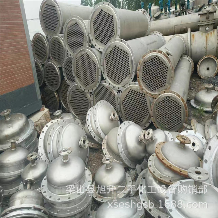 二手石墨冷凝器 翘片式冷凝器 板式冷凝器 列管式、U型管式冷凝器