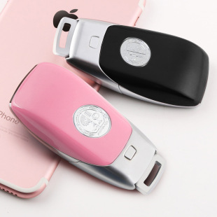 Suitable for Mercedes-Benz New E-Class S-Class AMG keychain E200 E300L key back cover set key Shell Key case