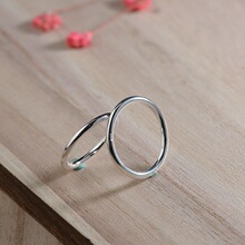 ��¹�� S925�������׹⹤��ָ������ ��ȦŮ���Լʱ�й�Ȧ����ָ