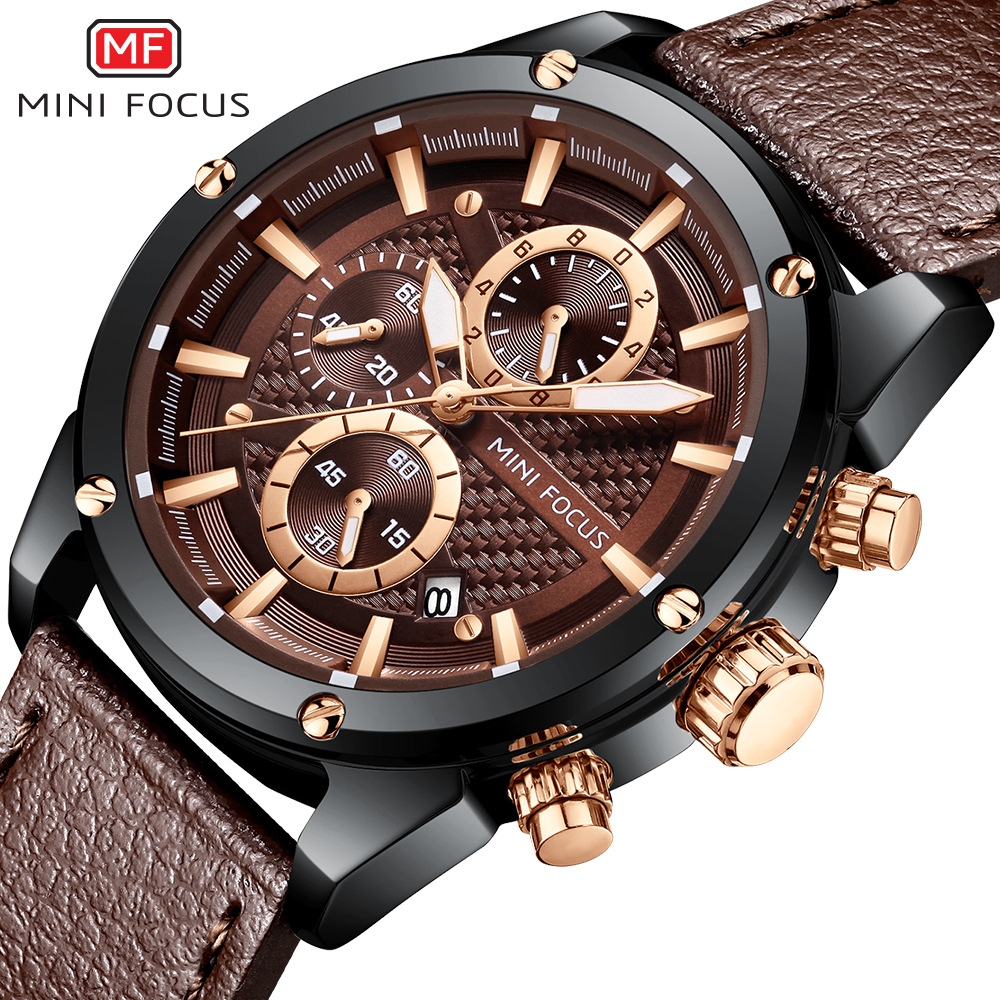 New MINI FOCUS Brand Watch Fashion Business Men's Watch Hot Selling Night Glow Waterproof Men's Watch 0161G_voghion.com