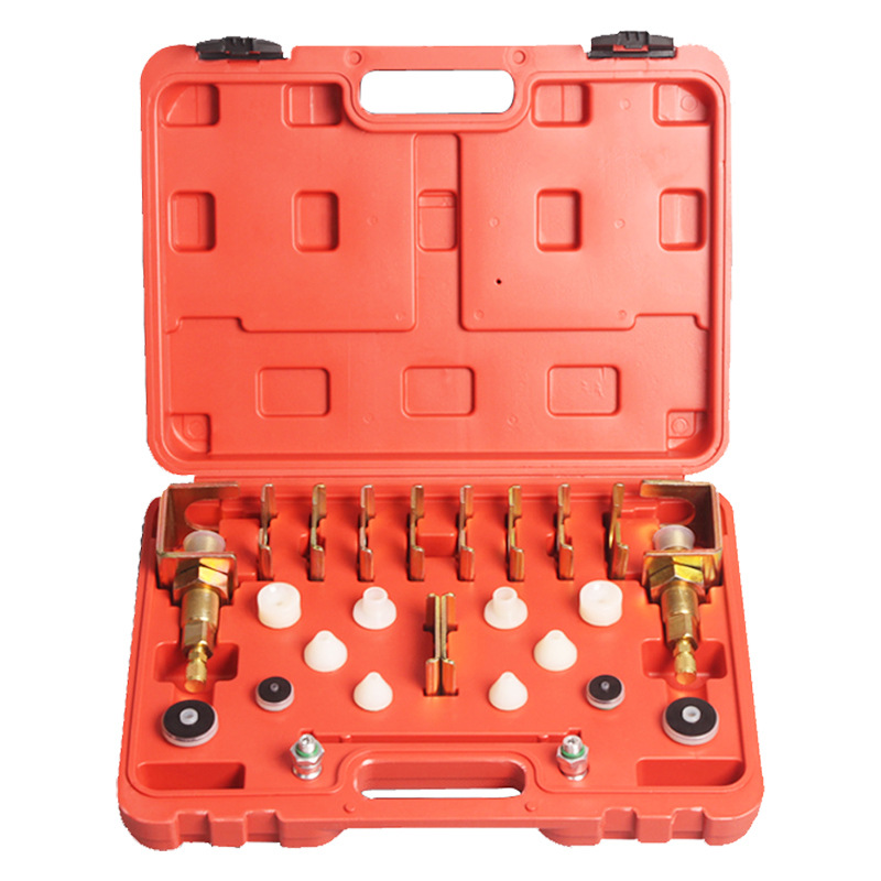 汇达全车系捡漏堵漏工具 厂家直销五金工具箱汽车应急手提箱批发