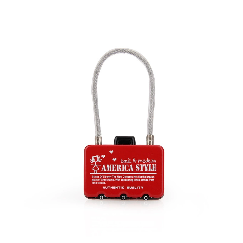 Lock for elementary school students for gym, small suitcase, bag for home use