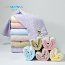 高阳毛巾厂家直销60无捻素色棉花糖纯棉儿童毛巾 婴儿柔软洗脸巾