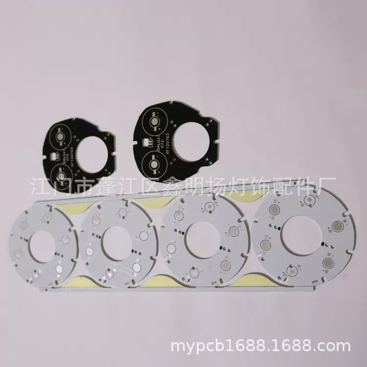 厂家大量供应摄像头内部电板铝基板电子安防配件铝基板PCB线路板