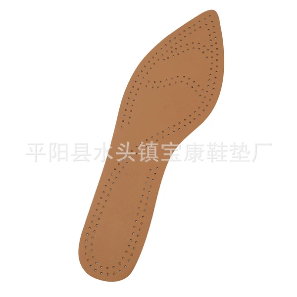 Women's cowhide pointed brown
