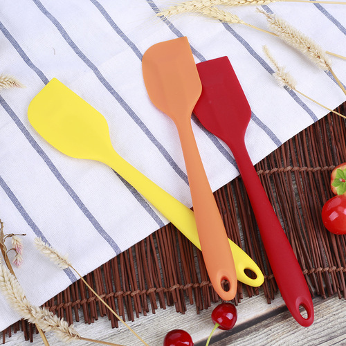 Baking tool food-grade silicone cream spatula silicone spatula one-piece spatula large all-inclusive spatula