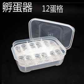 CM守宫蛇蜥蜴类爬宠孵化蛋托送盒爬虫孵盒孵化蛋器厂家12蛋位龟蛋