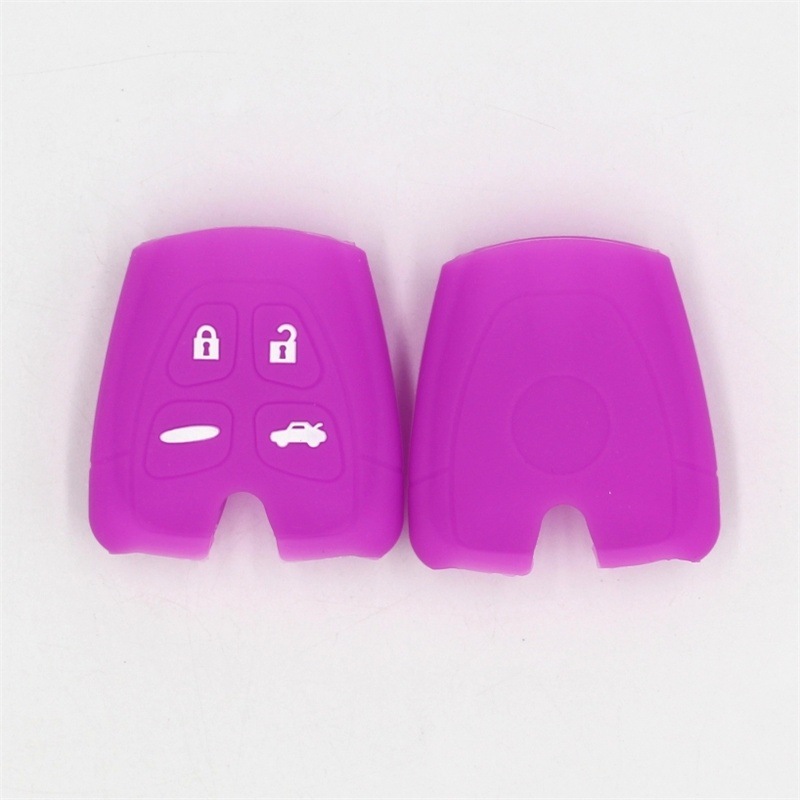Ecological multicoloured silicone car keys