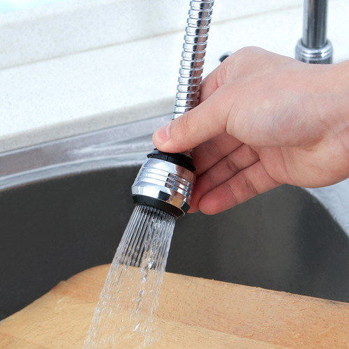 Universal faucet anti-splash head extension filter kitchen shower extension water saver foaming spray head faucet