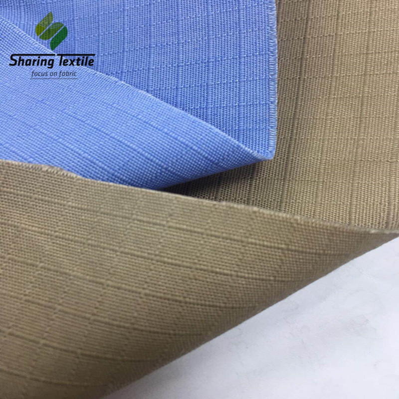 低价现货处理涤棉0.5格子环锭纺20S*16S环锭纺涤棉格子1万米现货