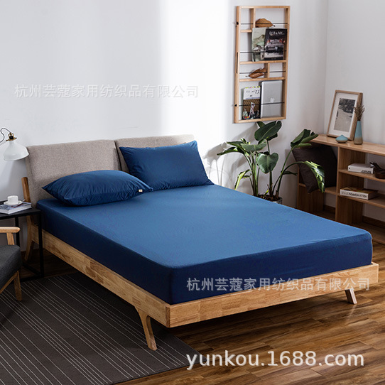 El Amazonas transfronterizo de punto impermeable sábana ajustable color sólido anti-ácaro de Comercio Exterior Hotel sábana ajustable Simmons colchón de protección