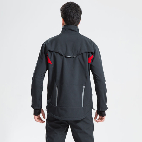 Long-sleeved cycling clothing suit for men and women, autumn and winter fleece thickened mountain bike riding pants, trousers, tops, sportswear