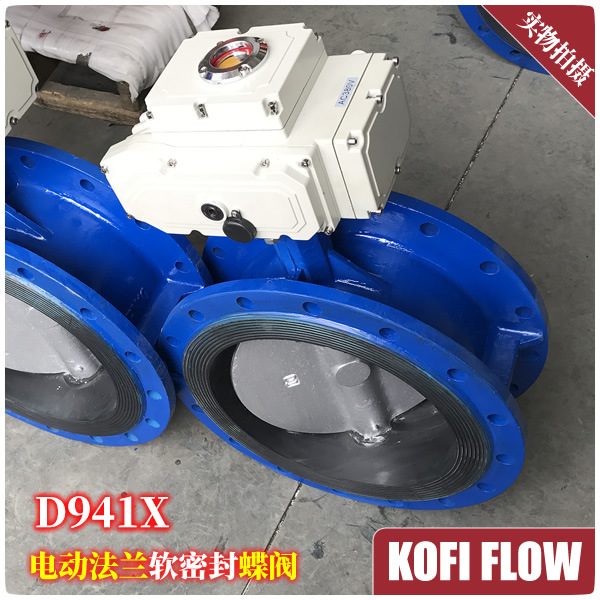 D941X电动蝶阀 水道水阀 法兰式衬胶 铸铁体 304不锈钢板 气动阀