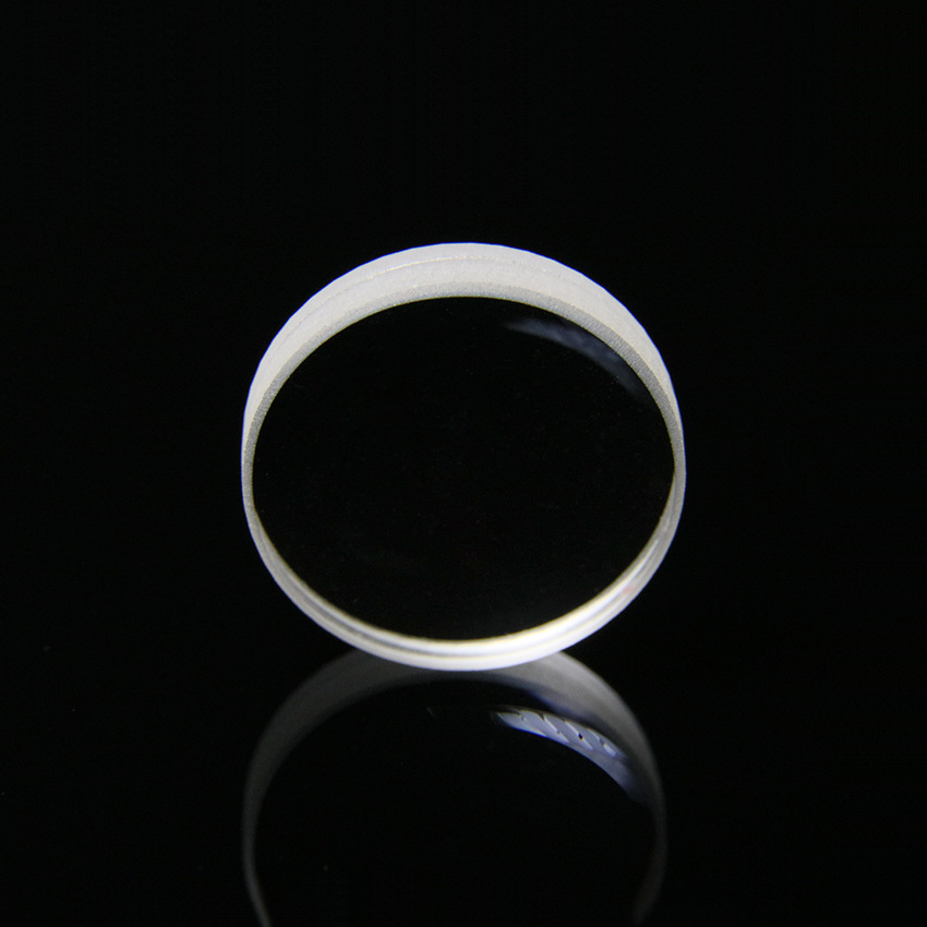 光学透镜直径17mm焦距51.98mm镀膜400~700nm双胶合透镜