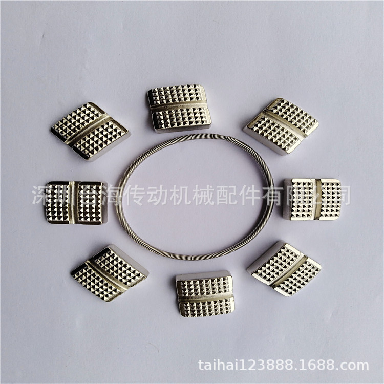 分切机电池膈膜薄膜机械专用配件气动滑差轴胀片弹簧活塞顶柱