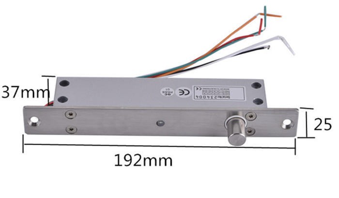 五线窄边框低温电插锁 带门门磁