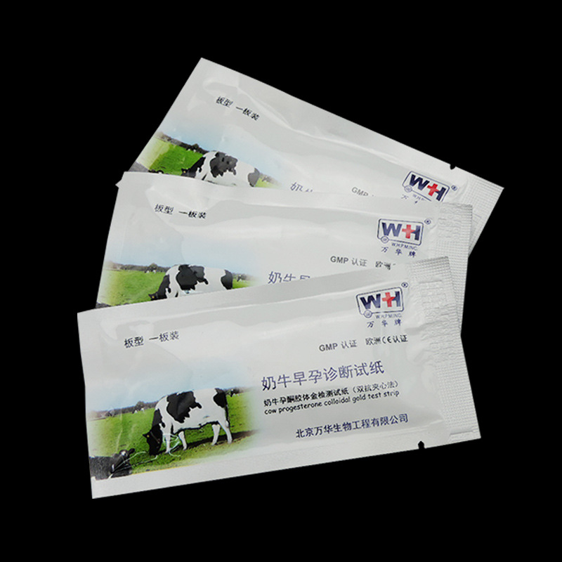 Tarjeta de prueba de embarazo de vaca papel de prueba de embarazo de vaca prueba de alta precisión papel de prueba de embarazo de vaca
