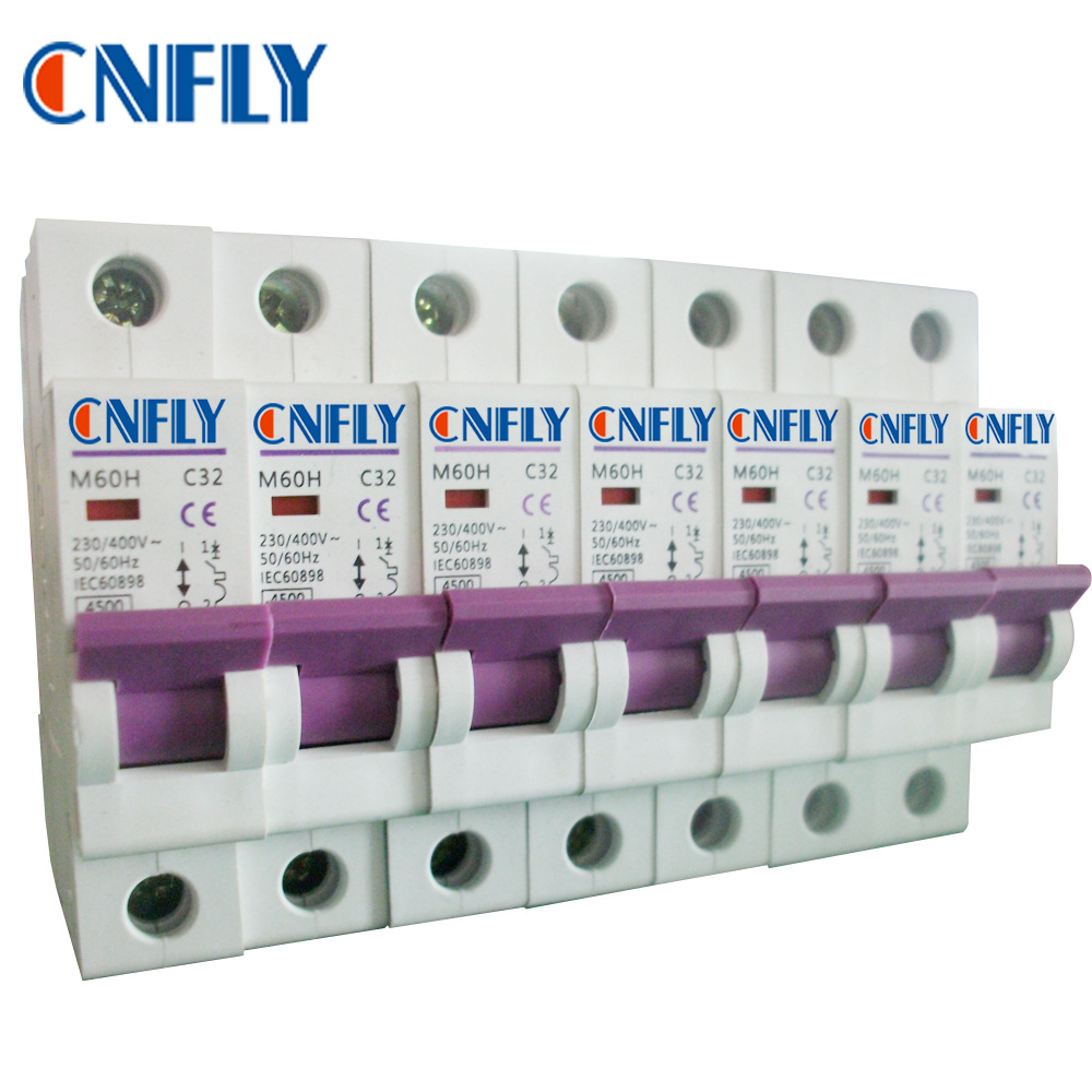 M60H 230V 400V 电流短路过载保护断路器外贸出口
