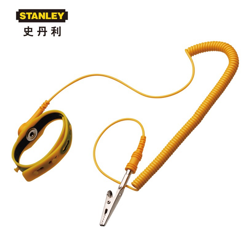 史丹利无尘防静电手腕带2m 66-001-23