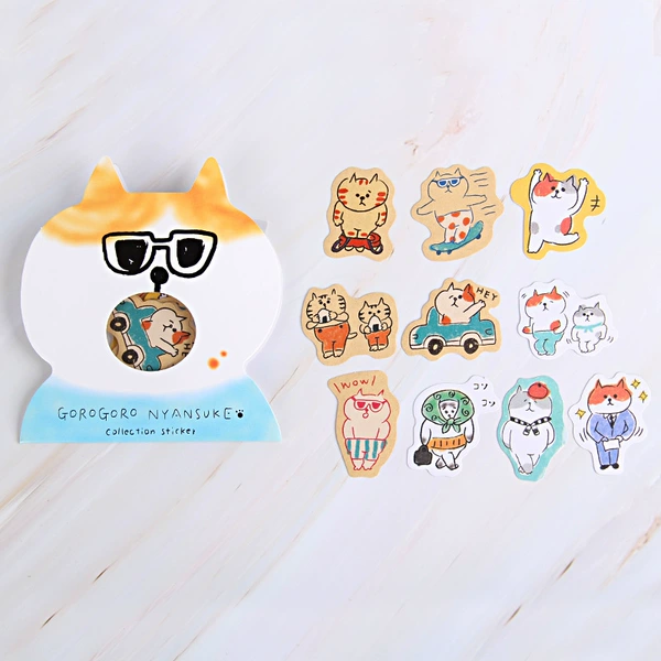 Glasses cat