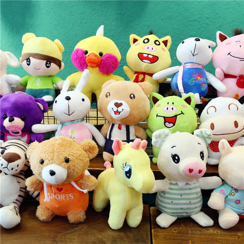 20cm claw machine plush toy doll 7 inch claw machine doll 7 inch doll wedding gift manufacturer wholesale