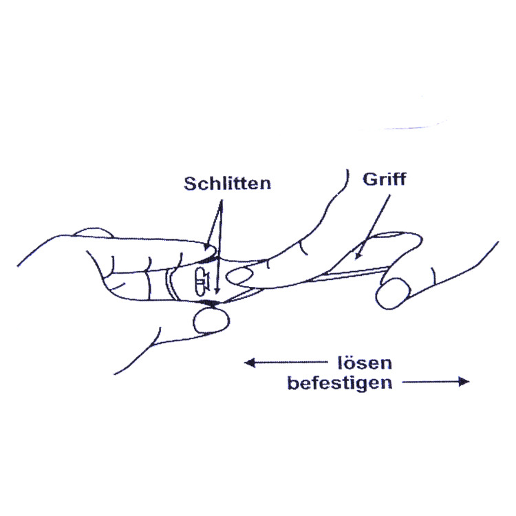 Fábrica directa pie cepilladora hoja de acero inoxidable pie cepilladora hoja especial para raspador de pie en stock