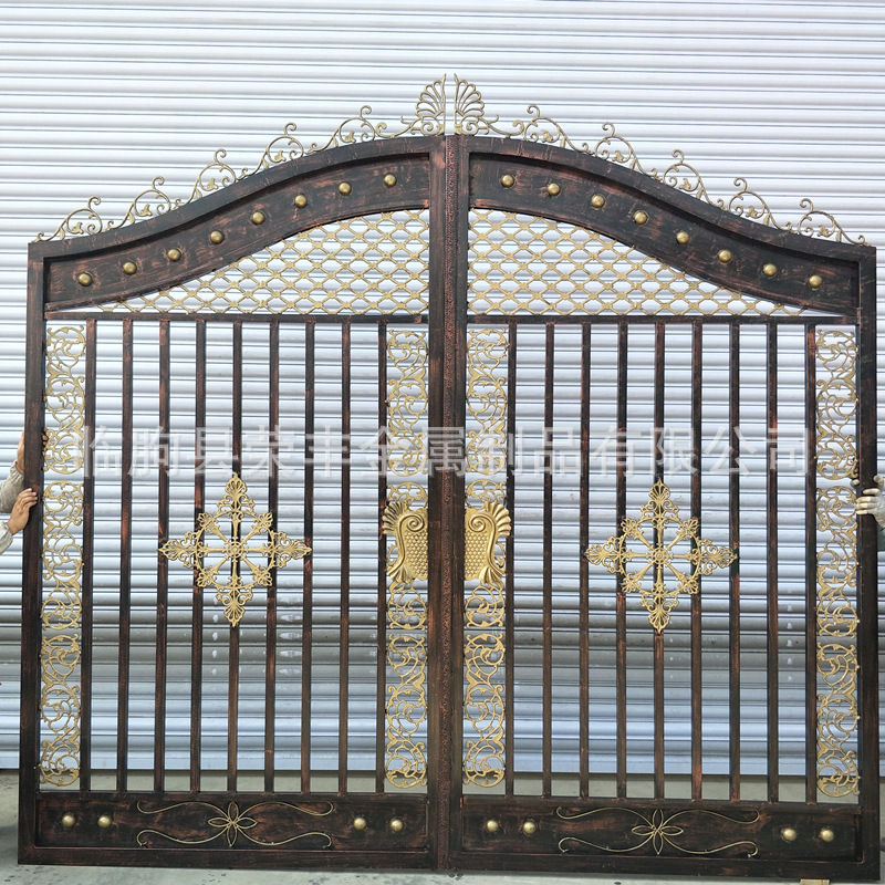 Manufacturer of House European-Style Iron Doors, Courtyard Community Wrought Iron Doors, House Doors, Large Iron Doors Processing Manufacturer of House European-Style Iron Doors, Courtyard Community Wrought Iron Doors, House Doors, Large Iron Doors Processing