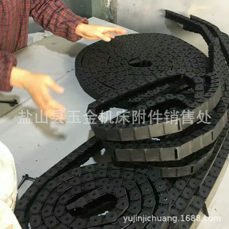 10/15/18 серия инженерных пластиковых тяговых цепей станков нейлоновая Тяговая цепь износостойкие станки с резьбой резервуар цепь