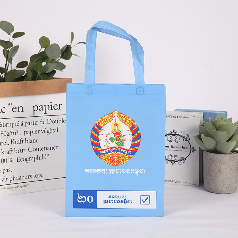 无纺布袋定做环保手提袋订做折叠平口购物袋定制立体袋加印LOGO