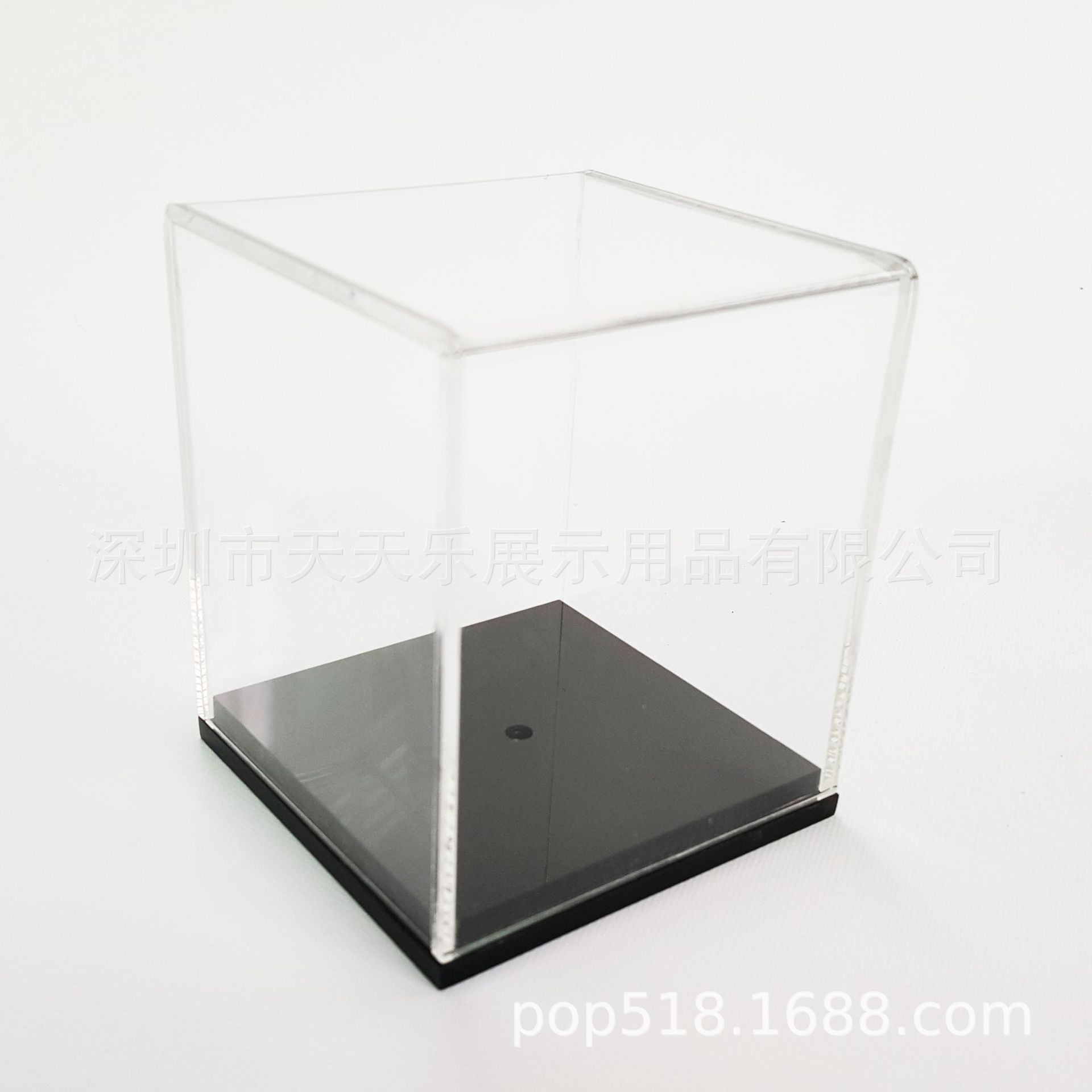 亚克力板有机玻璃板制品盒子加工玩具防尘罩工艺品展示盒