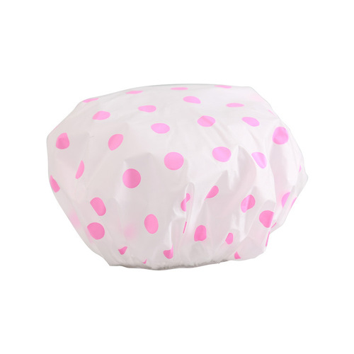 Korean style fashionable and cute waterproof shower cap, thickened adult ladies shampoo cap, waterproof shower cap, shower cap
