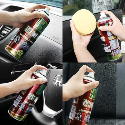 Dashboard wax, car-scented dashboard wax, dust removal and cleaning, interior polishing and maintenance, plastic and leather renovation and care wax