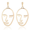 Earrings for face, European style