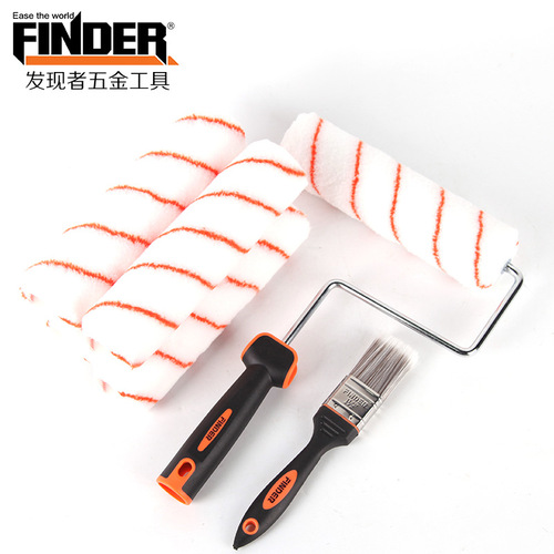 Discoverer cross-border direct sales roller paint brush tools wholesale decoration painting roller paint brush manufacturer hot sale