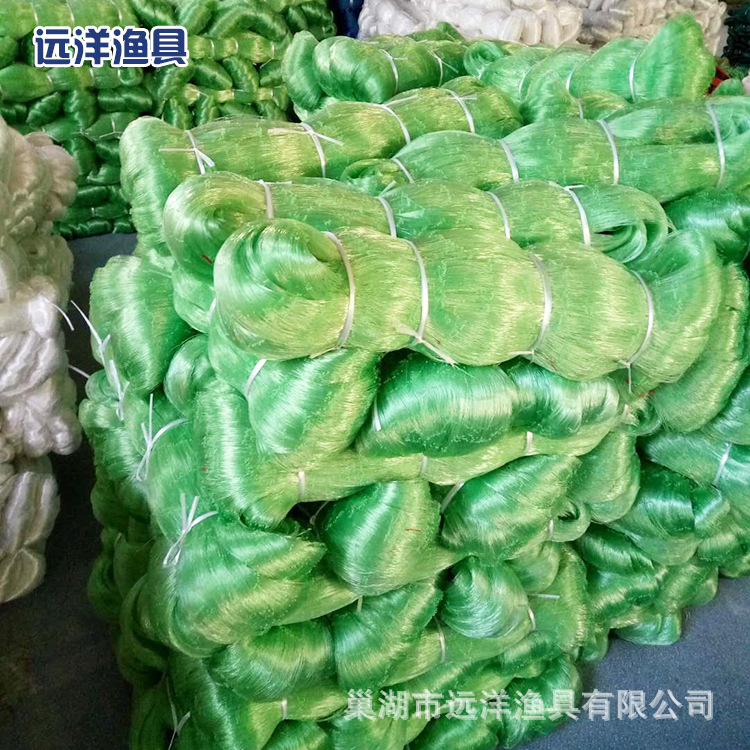 Anhui manufacturers supply monofilament fishing nets can be thickened clinker fishing nets blocking river pond durable fishing gear