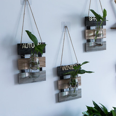 Wall decoration hydroponic vase wall hanging creative room wall decoration pendant floral plant home wall hanging pothos