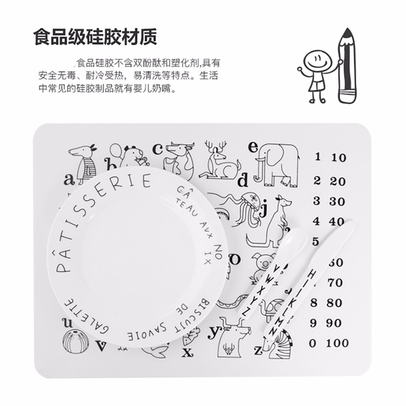 折り畳み可能な防水子供の色を塗る携帯型シリコンパッド塗り絵パッド水洗い可能な絵パッド赤ちゃんの外出用パッド|undefined