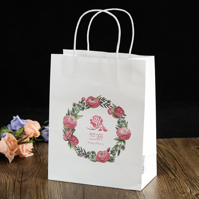 铜版纸袋批发礼物袋覆膜特产包装纸袋 商场礼品手提牛皮纸袋定 制