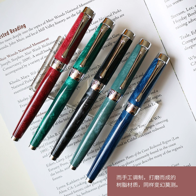 Fuyao Wingsungpen Вечная жизнь 627 Дерево и смола ручка Pen Mingjian 铱 铱 铱 铱 铱 铱