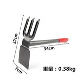 Фабрика прямая продажа двойного использования садовая садовая посадка цветов овощи Три -зубные грабли маленькие мотыга