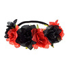 Brand hair accessory, elastic headband, European style, USA, flowered